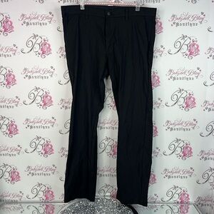 English Laundry pants dressy classic business Men's Black Dress Pants